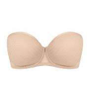 Freya BH Tailored Underwire Moulded Strapless Bra Beige C 70 Dam