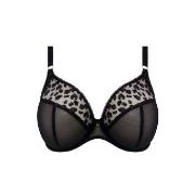 Elomi BH Namrah Underwire Bandless Plunge Bra Svart G 85 Dam