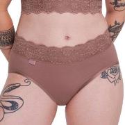 Sloggi Trosor 2P Romance Midi Mörkrosa 46 Dam