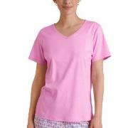 Calida Favourites Space Shirt Short Sleeve Rosa bomull X-Small Dam