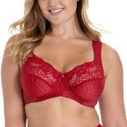 Miss Mary Jacquard And Lace Underwire Bra BH Röd B 90 Dam