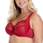 Miss Mary Jacquard And Lace Underwire Bra BH Röd D 95 Dam