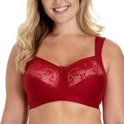 Miss Mary Lovely Lace Support Soft Bra BH Röd B 80 Dam