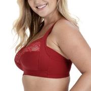 Miss Mary Lovely Lace Support Soft Bra BH Röd D 95 Dam