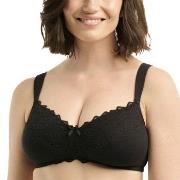 Sans Complexe BH Ava Post Surgical Non Wire Bra Svart bomull D 90 Dam