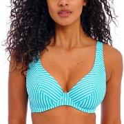 Freya Jewel Cove UW High Apex Bikini Top Turkos Mönster D 75 Dam