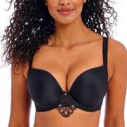 Freya BH Loveland UW Moulded Plunge Tshirt Bra Svart F 75 Dam