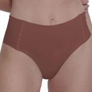 Sloggi Trosor ZERO Feel 2 0 High Waist Brief Mörkbrun X-Large Dam