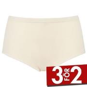 Damella Trosor High Waist Maxi Brief Vanilj merinoull 46 Dam