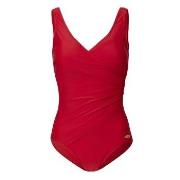 Damella Julia Basic Swimsuit Röd 56 Dam