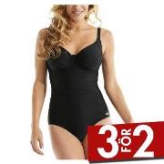 Damella Liza Swimsuit Svart E 42 Dam