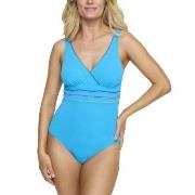 Damella Sandra Chlorine Resistant Swimsuit Turkos polyamid 44 Dam
