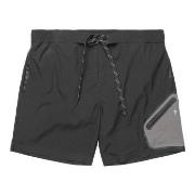 Panos Emporio Badbyxor Tech Boardshorts Svart polyamid Small Herr