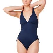 Triumph Summer Mix And Match Padded Swimsuit Navy C 44 Dam