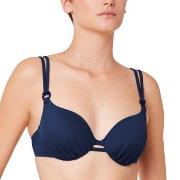 Triumph Summer Mix And Match WP Bikini Top Navy B 36 Dam