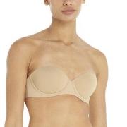 Calvin Klein BH Strapless Bra Beige D 80 Dam