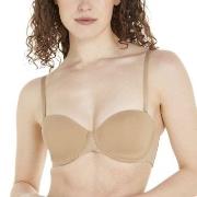 Calvin Klein BH Strapless Lined Bra Beige B 70 Dam