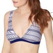 Triumph Summer Waves Padded Bikini Bra Blå Mönstrad B 44 Dam