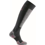 Seger Strumpor Work Mid Wool High Sock Svart/Grå Strl 40/42