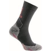 Seger Strumpor Work Mid Wool Regular Sock Svart/Grå Strl 43/45