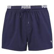 Puma Badbyxor Logo Short Length Swim Shorts Marin polyester Medium Her...