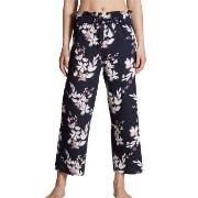 Calida Favourites Dreams Ankle Pants Blå Mönstrad bomull X-Large Dam