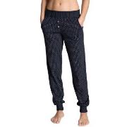 Calida Favourites Dreams Pants With Cuff Mörkblå bomull XX-Small Dam