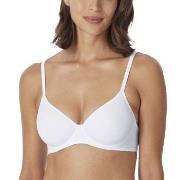 Schiesser BH Spacer Full Cup Bra Vit polyester D 75 Dam