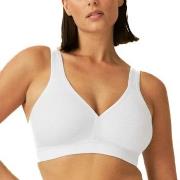 NATURANA BH Athleisure Soft Bra Vit bomull B 95 Dam