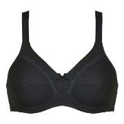 NATURANA BH Cotton Soft Bra Svart bomull A 80 Dam