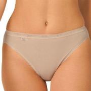 Sloggi Trosor 2P Basic Plus Tai Briefs Beige bomull 38 Dam