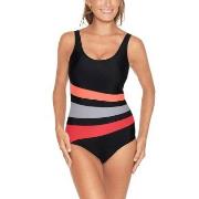 Wiki Swimsuit Bianca Classic Svart/Rosa 42 Dam