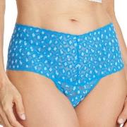 Hanky Panky Trosor 3P Cross Dyed Leopard Retro Thong Blå Mönstrad One ...