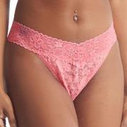 Hanky Panky Trosor 3P Daily Lace Original Rise Thong D1 Rosa nylon One...