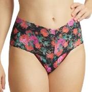 Hanky Panky Trosor 3P Signature Lace Print Retro Thong Flerfärgad nylo...