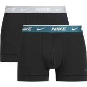 Nike Kalsonger 6P Everyday Cotton Stretch Trunk Svart/Grå bomull Mediu...