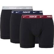 Nike Kalsonger 9P Everyday Cotton Boxer Svart/Röd bomull Small Herr