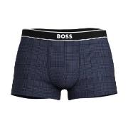 BOSS Kalsonger 24 Print Trunk Mörkblå bomull Medium Herr