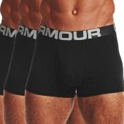 Under Armour 6P Charged Cotton 3in Boxer Svart bomull Medium Herr