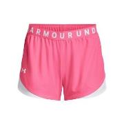 Under Armour 3P Play Up Shorts 3.0 Mörkrosa polyester Large Dam