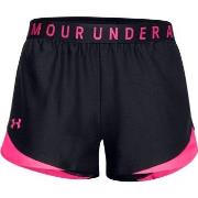 Under Armour 3P Play Up Shorts 3.0 Svart/Rosa polyester Small Dam