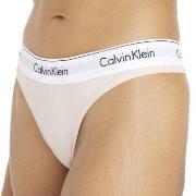 Calvin Klein Trosor 2P Modern Cotton Thong Ljusrosa X-Small Dam