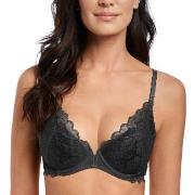 Wacoal BH Lace Perfection Plunge Push Up Bra Svart A 75 Dam