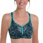 Anita BH Active Air Control DeltaPad Sports Bra Svart/Blå B 85 Dam