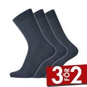 Dovre Strumpor 3P Cotton Socks Marin Strl 40/45 Herr