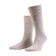 Amanda Christensen Strumpor Icon Merino Wool Sock Sand Strl 47/48