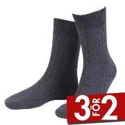 Amanda Christensen Strumpor True Ankle Rib Sock Antracit Strl 47/50 He...