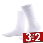 Amanda Christensen Strumpor True Ankle Rib Sock Vit Strl 39/42 Herr