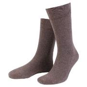 Amanda Christensen Strumpor True Combed Cotton Sock Brun Strl 39/42