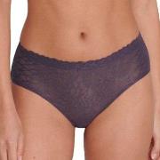 Sloggi Trosor 3P ZERO Feel Lace 2.0 High Waist Brief Mörklila Small Da...